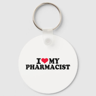 Chaveiro Eu amo meu farmacêutico
