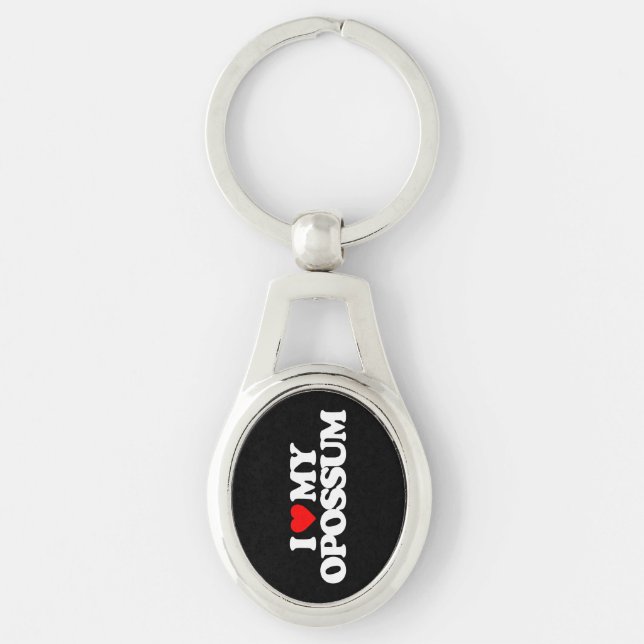 CHAVEIRO EU AMO MEU GAMBÁ (Frente)