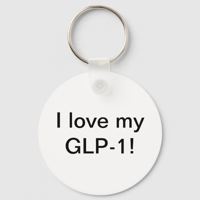 Chaveiro Eu amo meu GLP-1 (Frente)