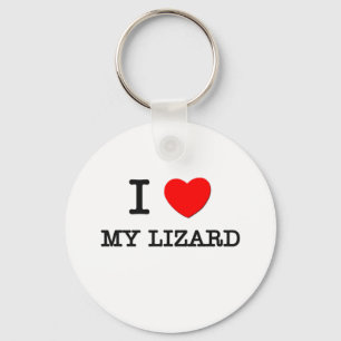 Chaveiro Eu Amo Meu Lizard