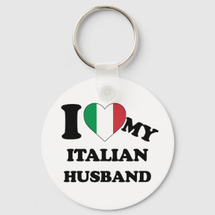 Chaveiro Eu amo meu marido italiano