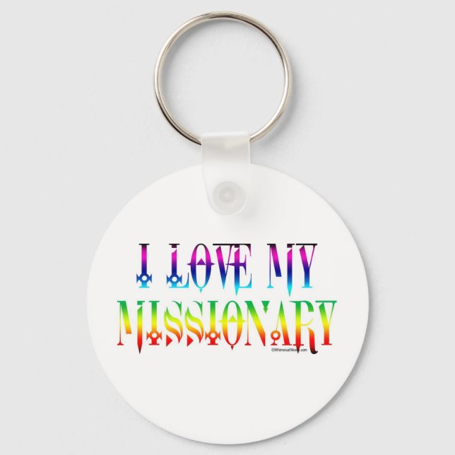 CHAVEIRO EU AMO MEU MISSIONÁRIO (Frente)