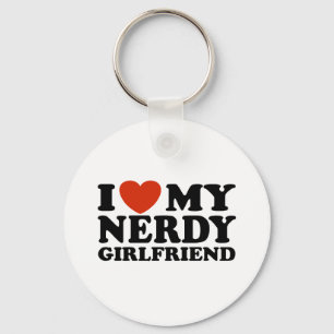 Chaveiro Eu amo meu namorada Nerdy