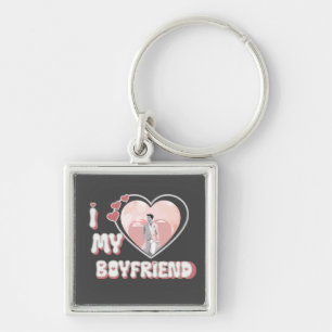 Chaveiro Eu amo meu namorado