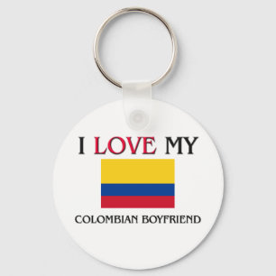 Chaveiro Eu amo meu namorado colombiano