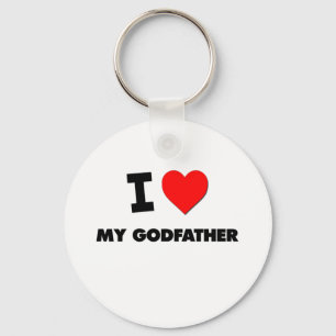 Chaveiro Eu amo meu padrinho