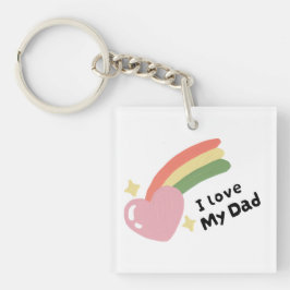 Chaveiro Eu Amo Meu Pai