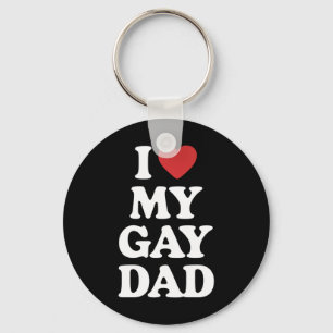 Chaveiro Eu Amo Meu Pai Gay Eu Adoro Meu Pai Gay