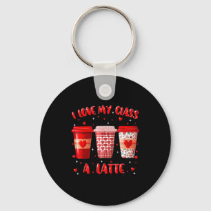 Chaveiro Eu Amo Meu Professor de Cl A Latte Dia dos Namorad