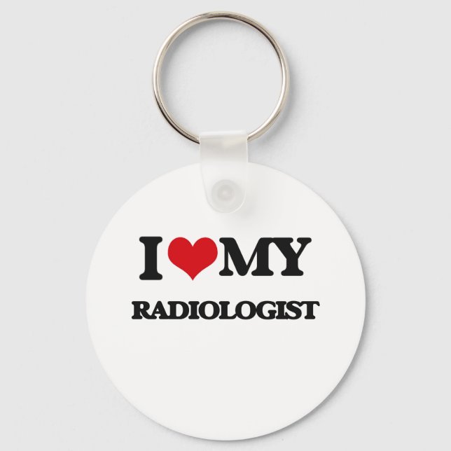 Chaveiro Eu amo meu radiologista (Frente)