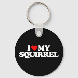 CHAVEIRO EU AMO MEU SQUIRREL