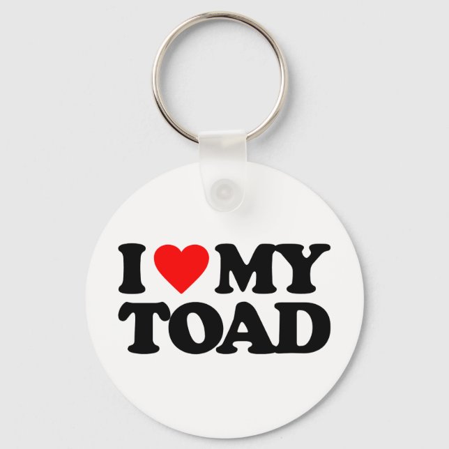 CHAVEIRO EU AMO MEU TOAD (Frente)