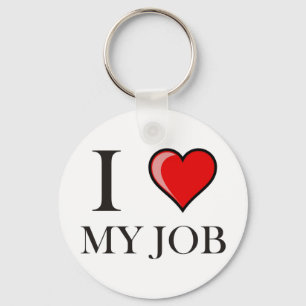 Chaveiro Eu amo meu trabalho