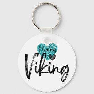 Chaveiro Eu amo meu Viking