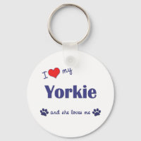 Eu Amo Meu Yorkie (Cachorro Feminino)