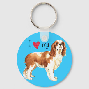 Chaveiro Eu amo meus Cavalier