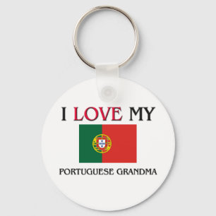 Chaveiro Eu amo minha avó portuguesa