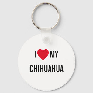 Chaveiro Eu amo minha chihuahua