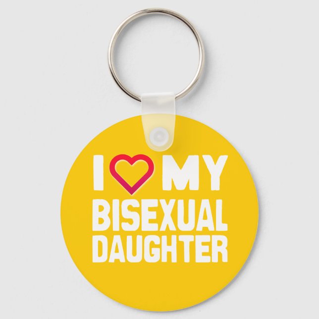 CHAVEIRO EU AMO MINHA FILHA BISEXUAL - -... (Frente)