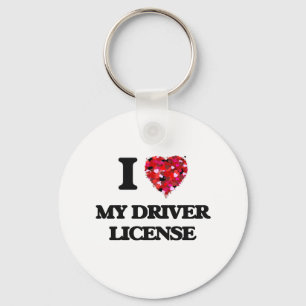 Chaveiro Eu Amo Minha Licença De Motorista