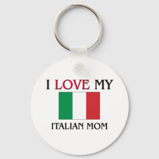 Chaveiro Eu Amo Minha Mãe Italiana