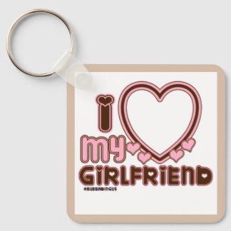 Chaveiro Eu Amo Minha Namorada Pulseira Personalizada