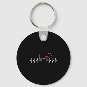Chaveiro Eu Amo Minha Válvula De Vaca Ekg Doente Cardíaco