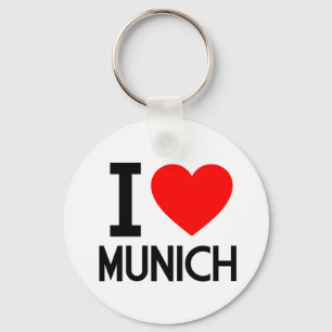 Chaveiro Eu amo Munich