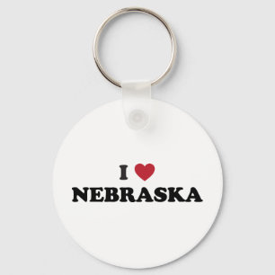 Chaveiro Eu amo Nebraska