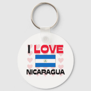 Chaveiro Eu amo Nicarágua