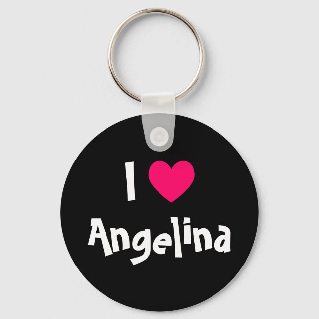 Chaveiro Eu Amo Nome (Frente)