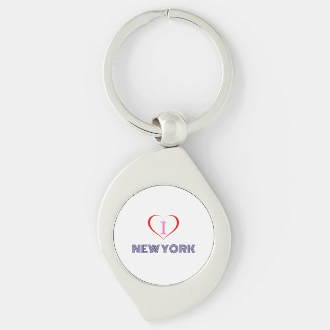 Chaveiro Eu Amo Nova York (Frente)