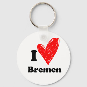 Chaveiro Eu amo o Bremen