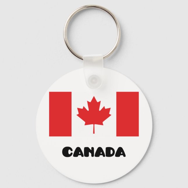 Chaveiro Eu amo o Canadá (Frente)