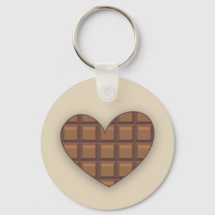 Chaveiro Eu amo o chocolate