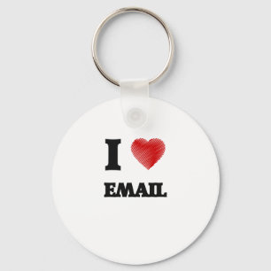 Chaveiro Eu amo o EMAIL