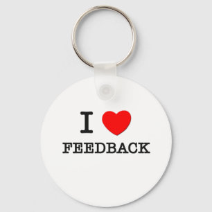 Chaveiro Eu amo o feedback