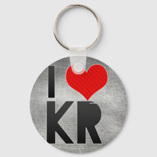 Chaveiro Eu amo o KR