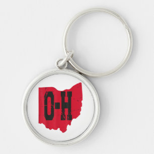 Chaveiro Eu Amo O Meu Script Home De Ohio, Ohio Buckeye Sta