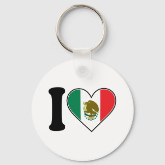 Chaveiro Eu Amo o México