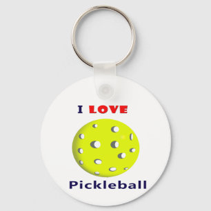 Chaveiro eu amo o pickleball vermelho graphic.png do texto