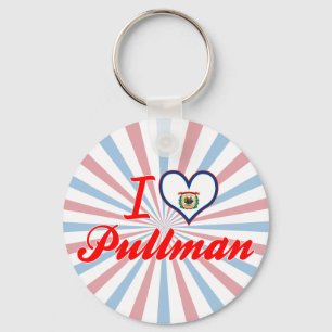 Chaveiro Eu amo o Pullman, West Virginia