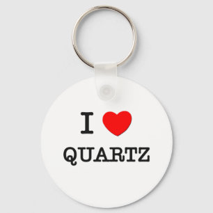Chaveiro Eu amo o quartzo