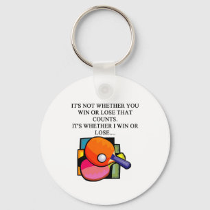 Chaveiro eu amo o ténis de mesa