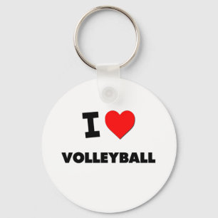 Chaveiro Eu amo o voleibol