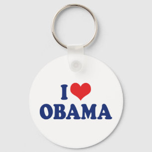 Chaveiro Eu Amo Obama Pingente