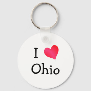 Chaveiro Eu amo Ohio
