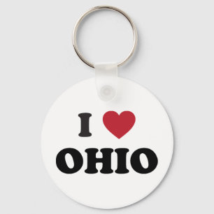 Chaveiro Eu amo Ohio