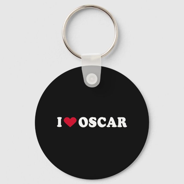 CHAVEIRO EU AMO OSCAR (Frente)