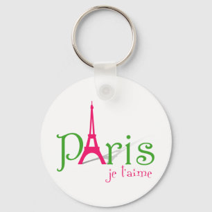 Chaveiro Eu amo Paris